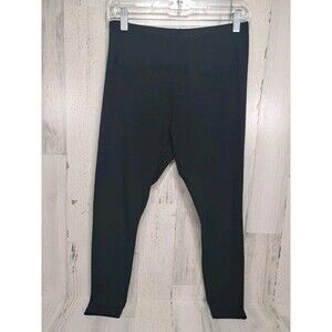 J Jill Pima Ankle Leggings Black Womens Sz Small Petite Stretch Waist Pants Yoga